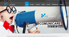 Desktop Screenshot of net-project.it