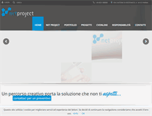 Tablet Screenshot of net-project.it